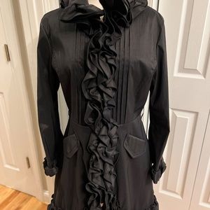 DONS COLLECTION Ruffled Dress Coat. So many Ruffles-LOVE! Size M